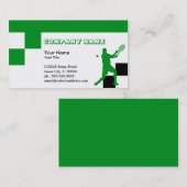 Carte De Visite blocs de tennis (Devant / Derrière)
