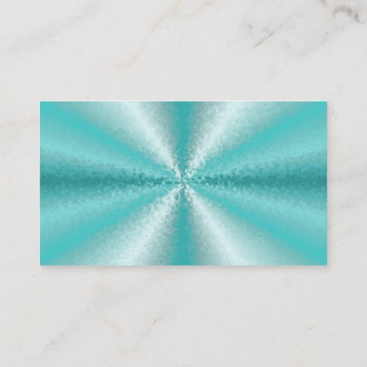 Carte De Visite Blocs en vert, Arc en ciel 3D (Dos)