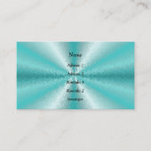 Carte De Visite Blocs en vert, Arc en ciel 3D (Devant)