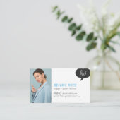 Carte De Visite Blogger et concepteur (Debout devant)