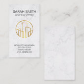 Carte De Visite Blogueur | Hôte de présentation | Podcast (Devant / Derrière)