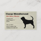 Carte De Visite Bloodhound (Devant)