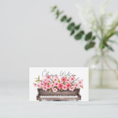 Carte De Visite Blooming Melody (Debout devant)