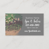 Carte De Visite Blossom Sundown Spa et Salon (Dos)