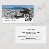 Carte De Visite Blouberg Beach Table Mountain Stabilisée Rocks (Devant / Derrière)