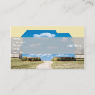 Carte De Visite Blue Clouds Immobilier Open House