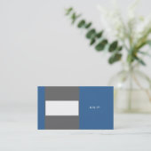 Carte De Visite blue concrete BC (Debout devant)