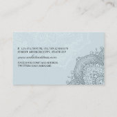 Carte de visite Blue Exotic Spa (Dos)