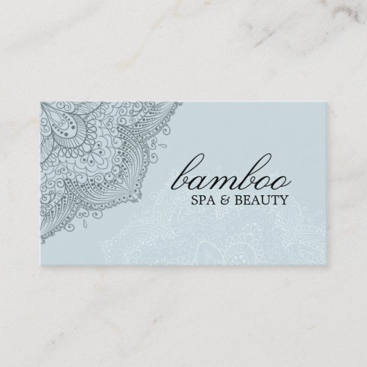 Carte de visite Blue Exotic Spa (Devant)
