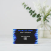carte de visite blue flame (Debout devant)