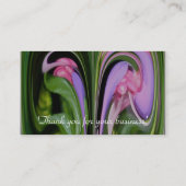 Carte de visite Blue Fushia (Dos)