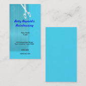 Carte de visite Blue Haidressing (Devant / Derrière)