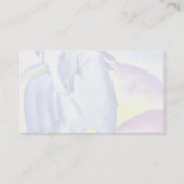 Carte De Visite Blue Horse I Par Marc Franz (Dos)