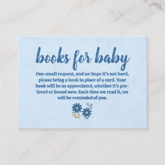 Carte De Visite Blue Jean Baby Books for Baby