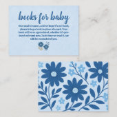 Carte De Visite Blue Jean Baby Books for Baby (Devant / Derrière)