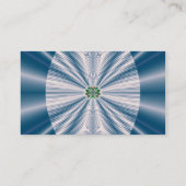 Carte de visite Blue Leaf (Dos)