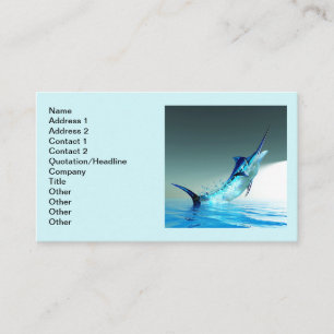 Carte De Visite Blue Marlin Barrière