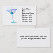 Carte de visite - BLUE MARTINI (Devant / Derrière)
