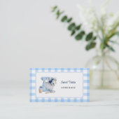 Carte de visite Blue Mixer Homebakery (Debout devant)