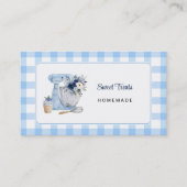 Carte de visite Blue Mixer Homebakery (Devant)