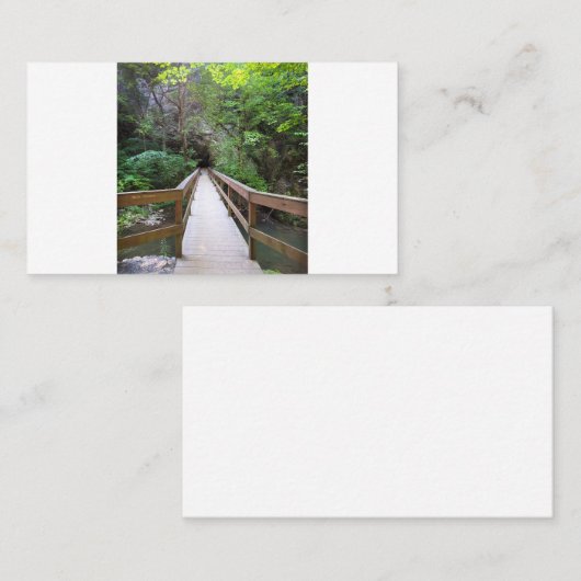 Carte De Visite Blue Ridge Parkway (Devant / Derrière)