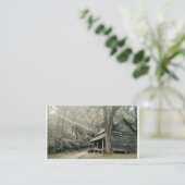 Carte De Visite Blue Ridge Parkway - Tipton Place Homestead (Debout devant)