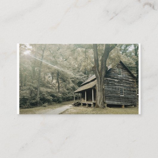 Carte De Visite Blue Ridge Parkway - Tipton Place Homestead (Devant)