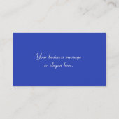 Carte de visite Blue Sky Daisy (Dos)