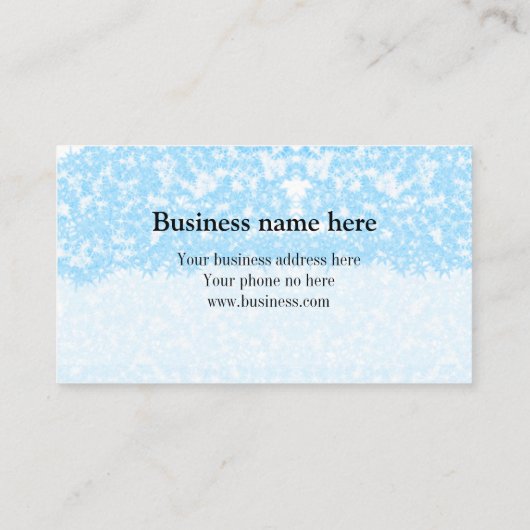 Carte De Visite blue sparkle ajouter un logo texte merci escompte (Dos)