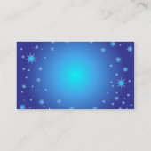 Carte de visite Blue Stars (Dos)