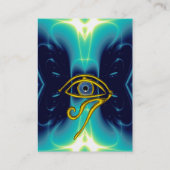 Carte De Visite BLUE TALISMAN, violet blanc (Dos)