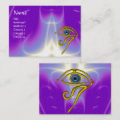 Carte De Visite BLUE TALISMAN, violet violet blanc (Devant / Derrière)