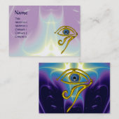 Carte De Visite BLUE TALISMAN, violet violet blanc (Devant / Derrière)