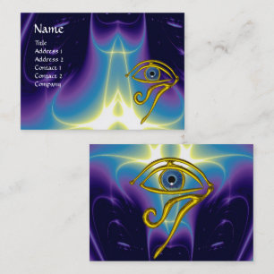Carte De Visite BLUE TALISMAN, violet violet blanc