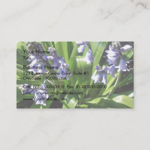 Carte De Visite Bluebells anglais