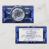 Carte De Visite Blueberry (Devant / Derrière)