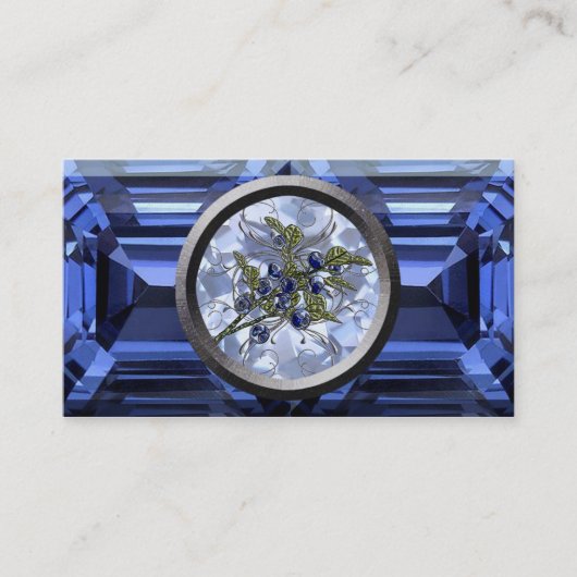 Carte De Visite Blueberry (Devant)