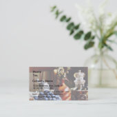 Carte De Visite Blueberry Still Life (Debout devant)