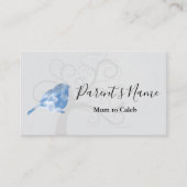 Carte de visite Bluebird (Devant)