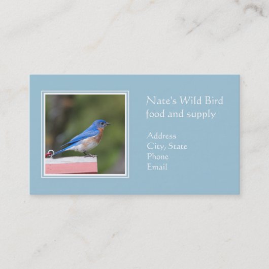 Carte De Visite Bluebird (Devant)
