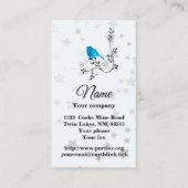 Carte de visite BlueBird et Stars (Devant)