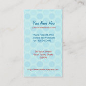 Carte De Visite Bluebird Train for Daycare ou Babysitter (Dos)