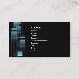 Carte De Visite bluebox d'affaires