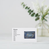 Carte de visite Bluejeans (Debout devant)