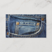 Carte de visite Bluejeans (Dos)