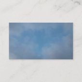 Carte De Visite Bluer than Blue (Dos)