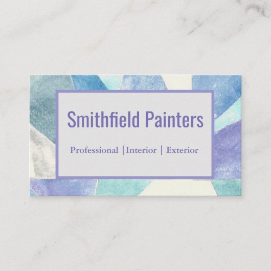 Carte De Visite Blues (Devant)