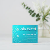 Carte de visite BlueyFlora (Debout devant)