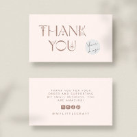 Blush Mystical Merci Marque pour petites entrepris