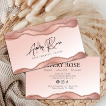 Blush Rose Or Marbre Agate Cosmetologue Beauté